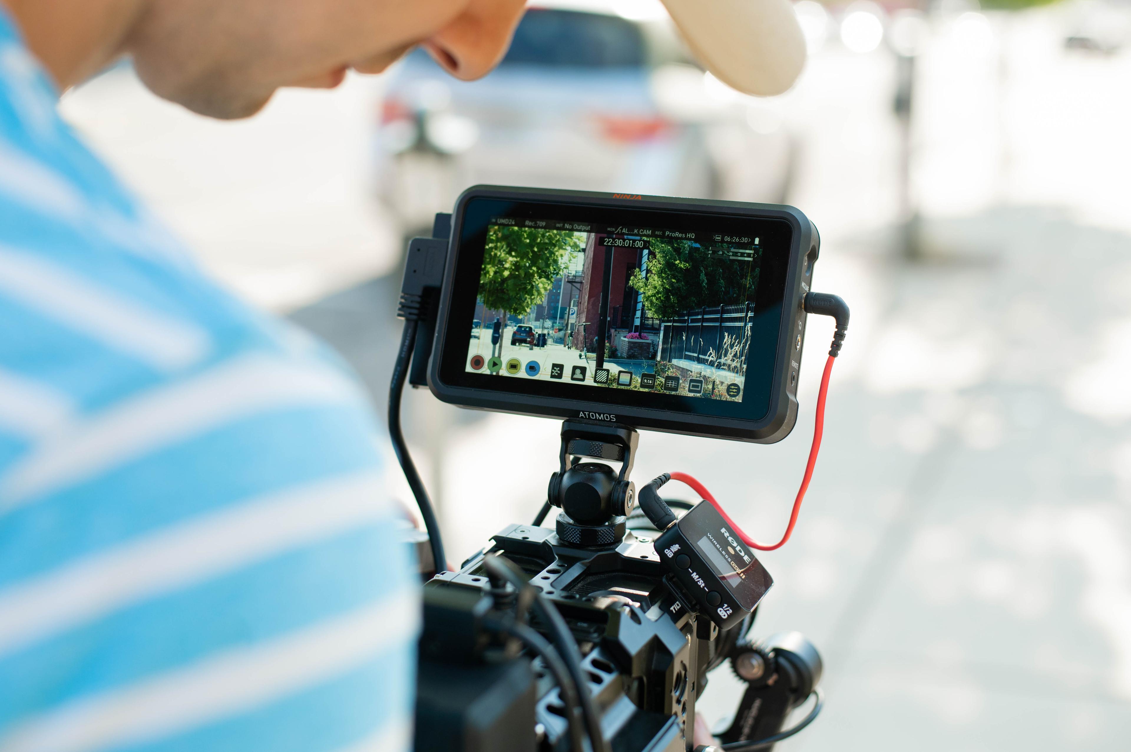 Filming in progress